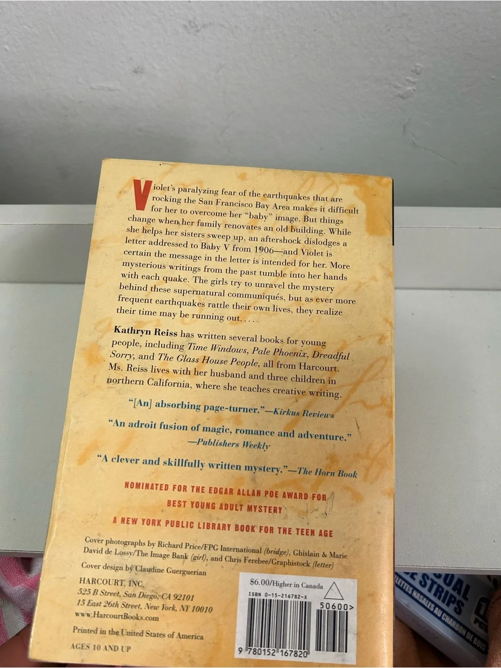 Paperquake by — Yellow/Brown Cover Paperback